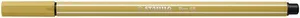 Marker fibrowy premium - STABILO Pen 68 - 1 szt. - khaki
